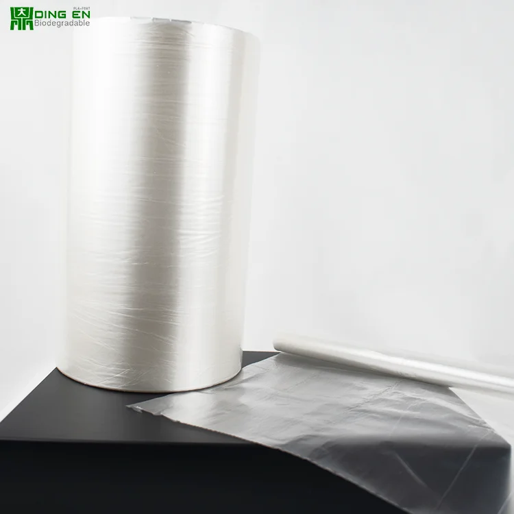 Biodegradable And Compostable Food Grade Heat Shrink Film Protective Stretch Wrap Film