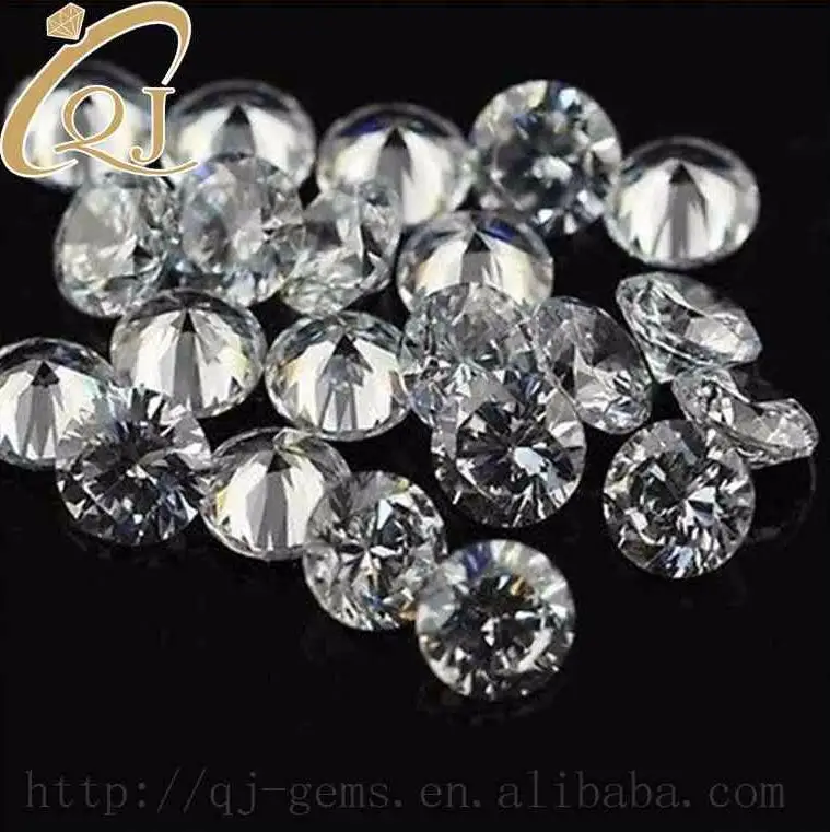 Оптовая продажа искусственные драгоценные камни с круглой огранкой