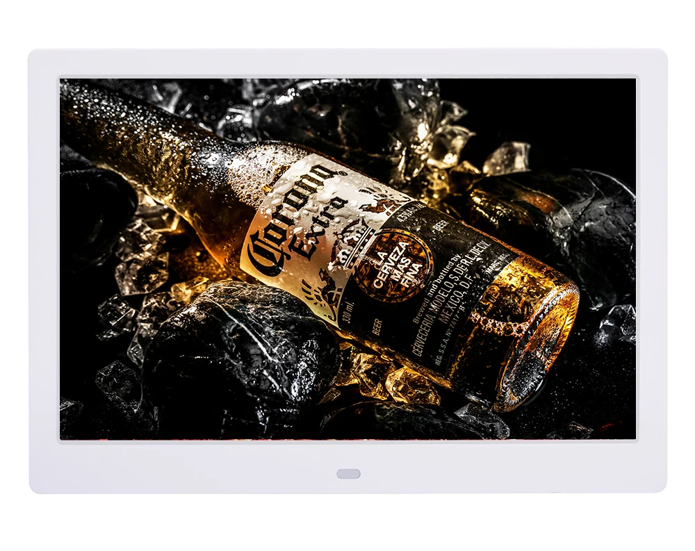 Настенное крепление цифровой фото кадр 12-дюймовый ЖК-медиа плеер рекламы с циклической записи видео/фото/