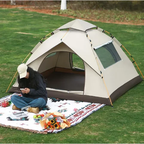 Wholesale Outdoor Wedding Tent Custom Inflatable Waterproof House Oxford Canvas Camping Tent for Picnic and Hiking