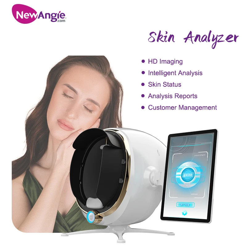 3D High Pixel Magic Mirror Ai Face Skin Diagnostic Analyzer Face Scanner Face Camera
