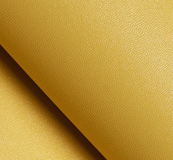 bothside pvc synthetic leather fabric for handbag  table mats mouse pads usage