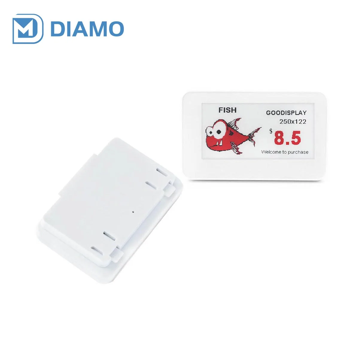 NFC-Powered Wireless Passive 2.13 inch red e ink tablet ESL Tag, No Battery, GDN0213R