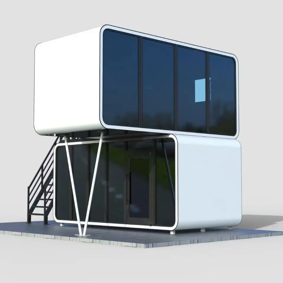 Creative mobile homestay Alien concept spaceship Outdoor integrated house Sunroom Space capsule