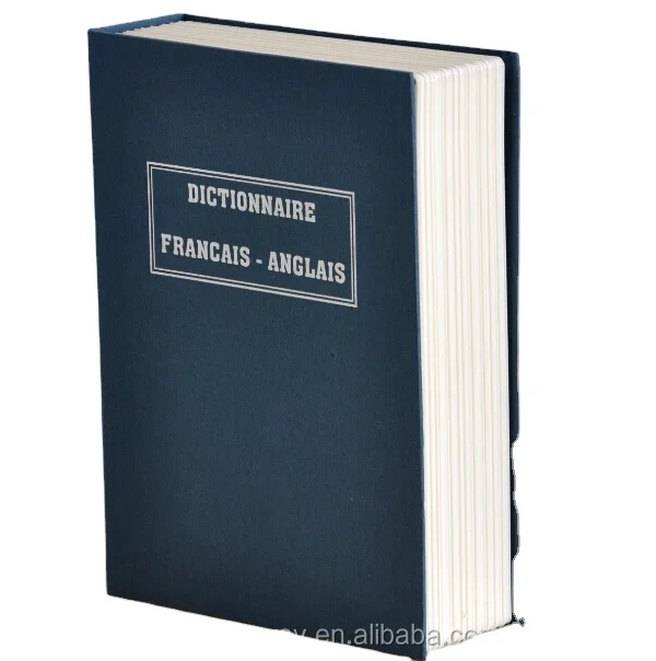 Металлический секретный скрытый словарь огнестойкая книга с комбинированным замком