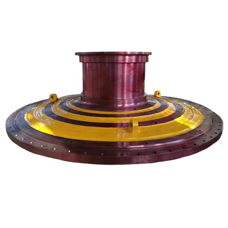 Gold Ball Mill Parts Casting Steel Mill Cover End Cover