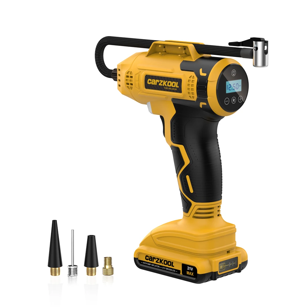 Wireless Handheld Car Tyre Air Pump Compressor Electric Air Pump Mini Portable Air Pump For Car Tires