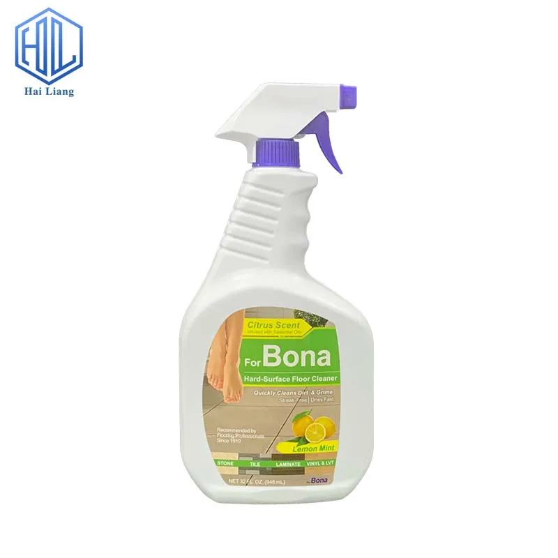 High quality Multi-Surface Floor Cleaner Spray for Bona Hardwood  Lemon Mint Scent