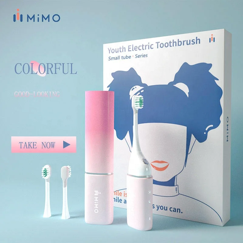 Luxurious Travel Refillable Soft Eco Friendly Power Slim Sonic Colorful Electric Kids children Tooth Brush