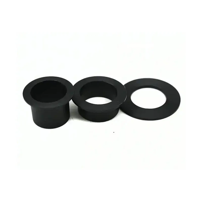 Plastic nylon bushing flame retardant flat strain square hole shaft sleeve motor shaft bearing sleeve