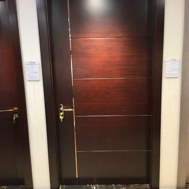 
durable engineered pvc doors modern safety design laser engraving wood door 