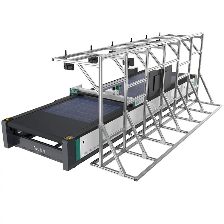 Автоматические промышленные роликовые жалюзи AOL, круглая машина для резки ткани