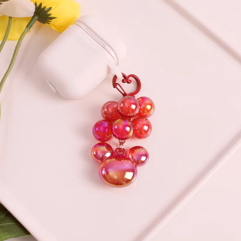 Boys Girls Cool Stylish grape pendant charm Keychain Key Ring