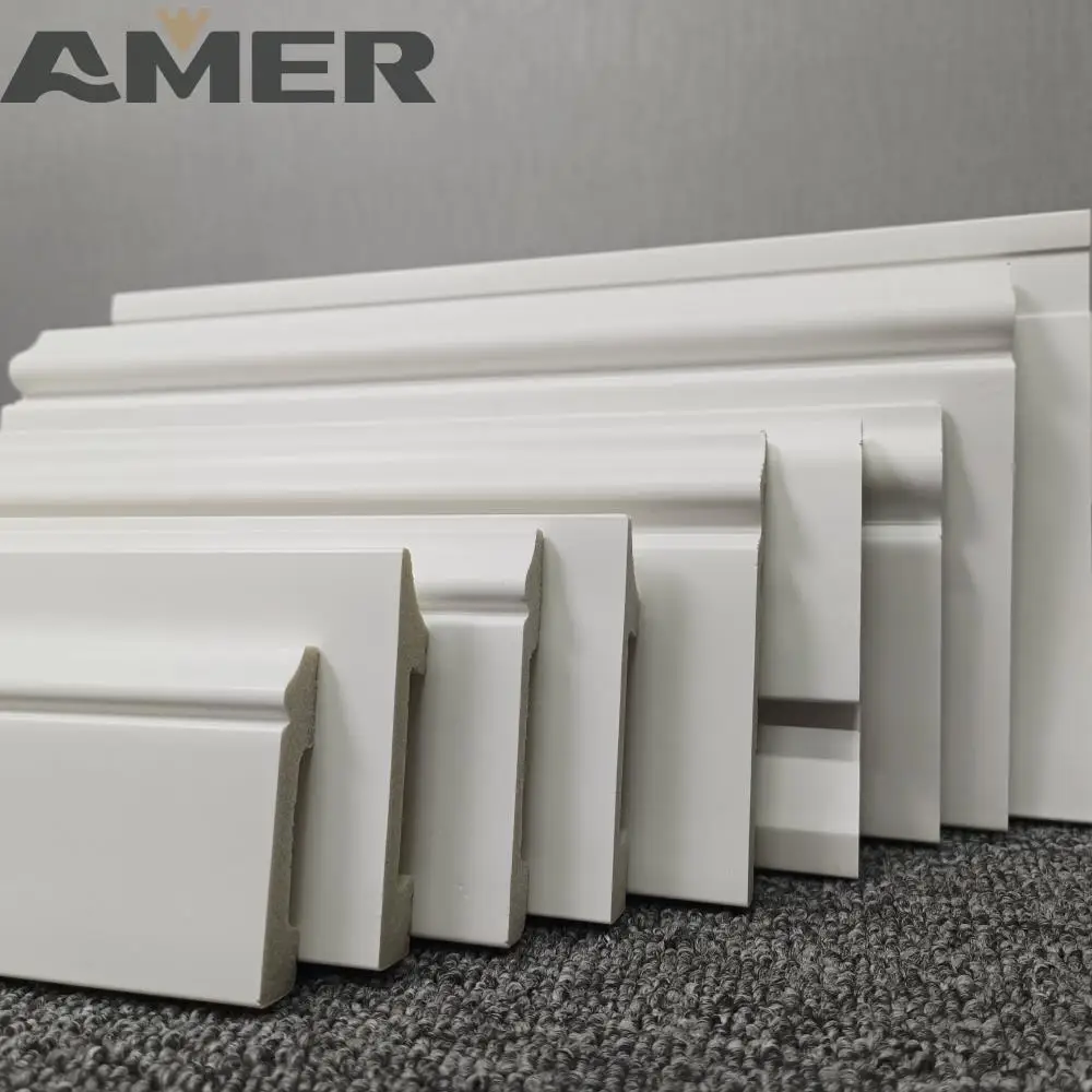 AMER High quality wholesale Manufacturers produce amer ps foam skirting pvc ps board spa line