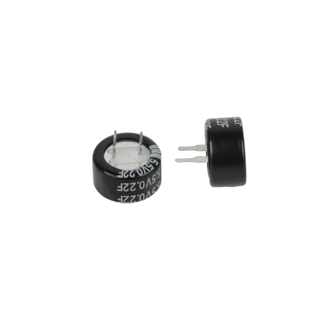 Stock 0.22F 5.5V Supercapacitor New Original Good Price 0.22 Farad C type Super Capacitor