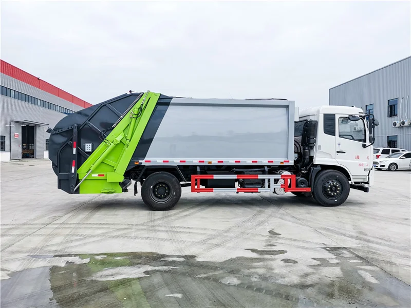 Dongfeng 4x2 л.с. 10 куб. М 12 15 среднего размера городской мусорный коллектор и транспортный уплотнитель для