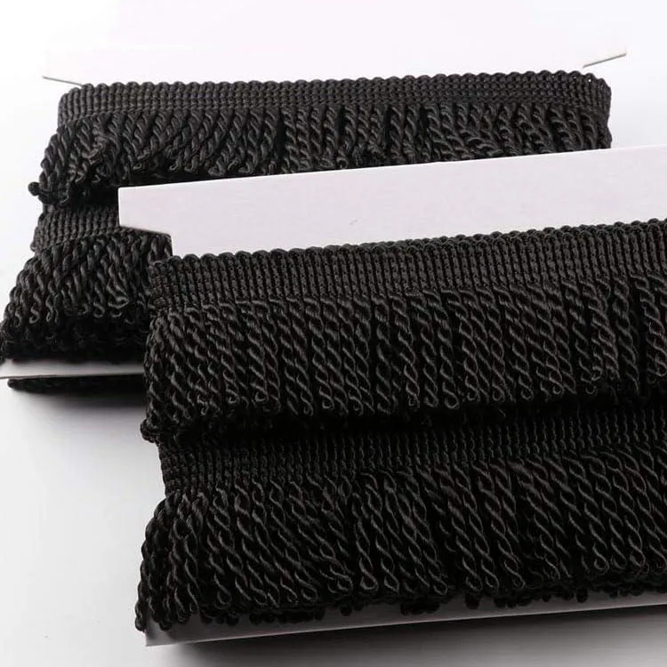 Furniture accessories decorative tassel  5.5CM  Polyester bullion fringe TRIM For Sofa Curtain