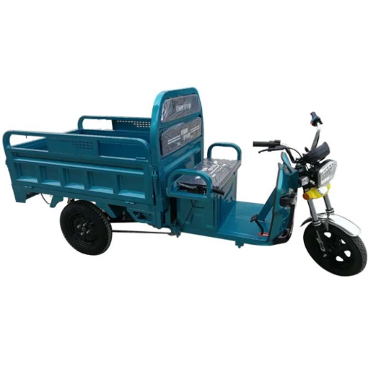 China 3 Wheels Electric Tricycles High Load Agricultural Van Cargo Bike Bajajs Motorcycle Vehicle for Delivery and Cargo