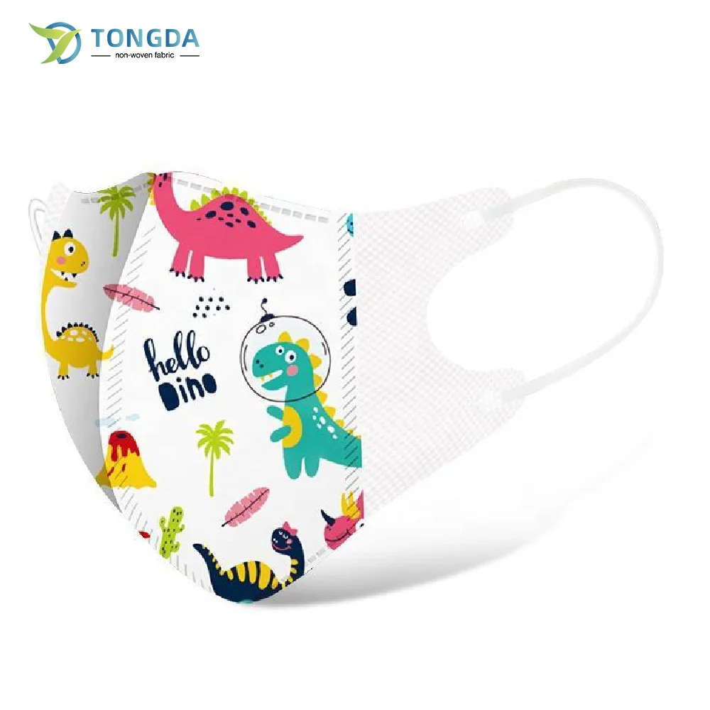 Face Mask Disposable 3D Breathable Safety Dust Mask for Kids