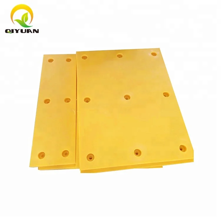 UHMWPE marine fender pads/harbor side protection panels or marine boards for dock bumper boards