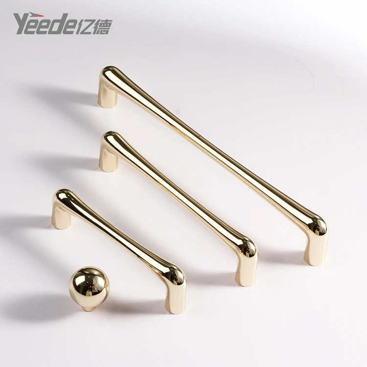Производитель 2020 Популярная ручка для шкафа двери Золотая сферическая