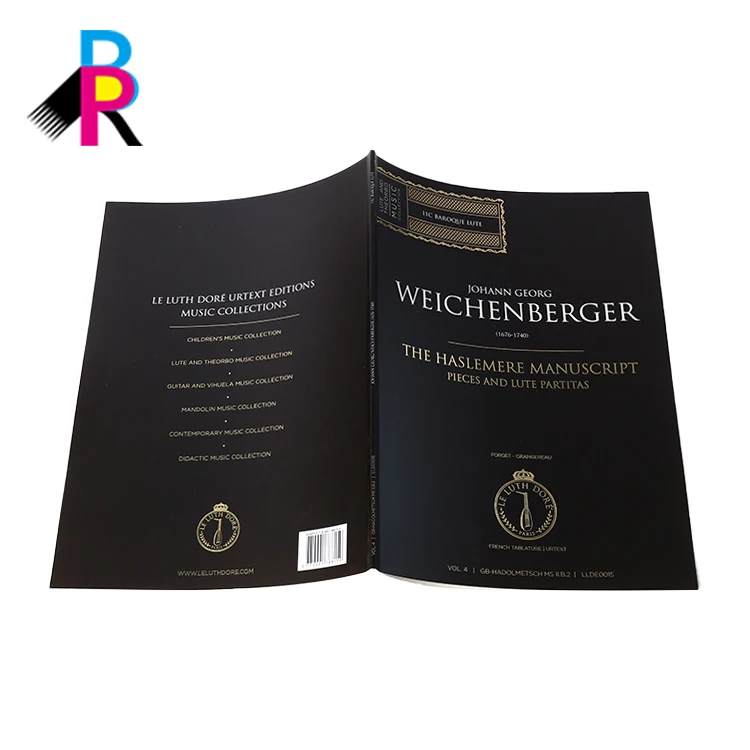 Custom Booklet Flyer Magazine Catalog Book Product Custom Soft Case Fine Book Printing