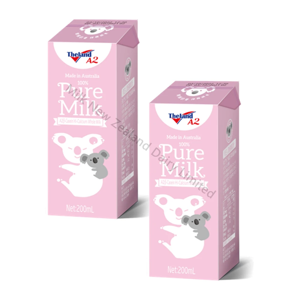 200ml A2 Whole Milk (Pink) Southern Hemisphere Creamery Essence Marvels Wholesale By TheLand With Custom MOQ Reasonable Price