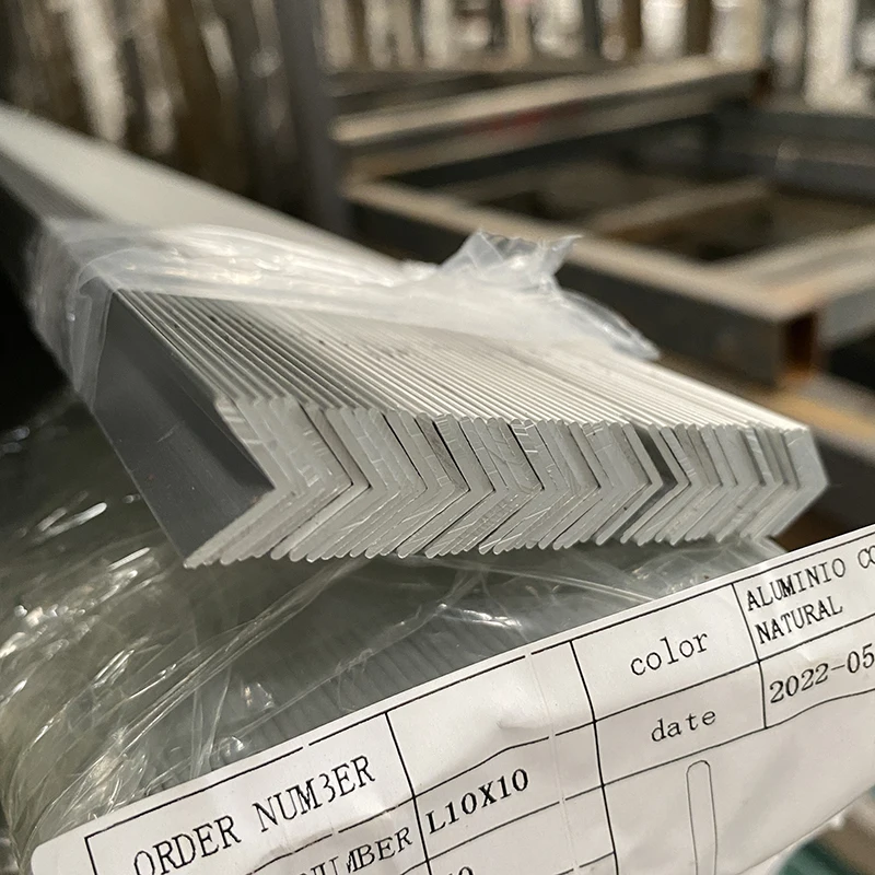 Manufacturer Supply L Slot Profle 25X25 50X50 75X75Mm All Size Aluminum Equal Angel Iron For Building