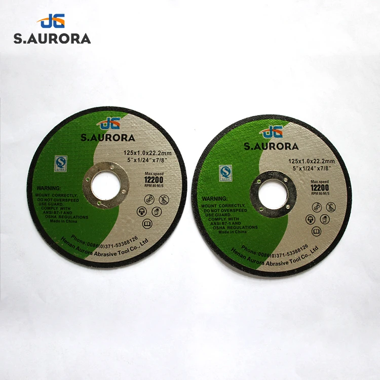 125 MM cut off wheel 5 inch grinder cutting disk disco de corte de 5