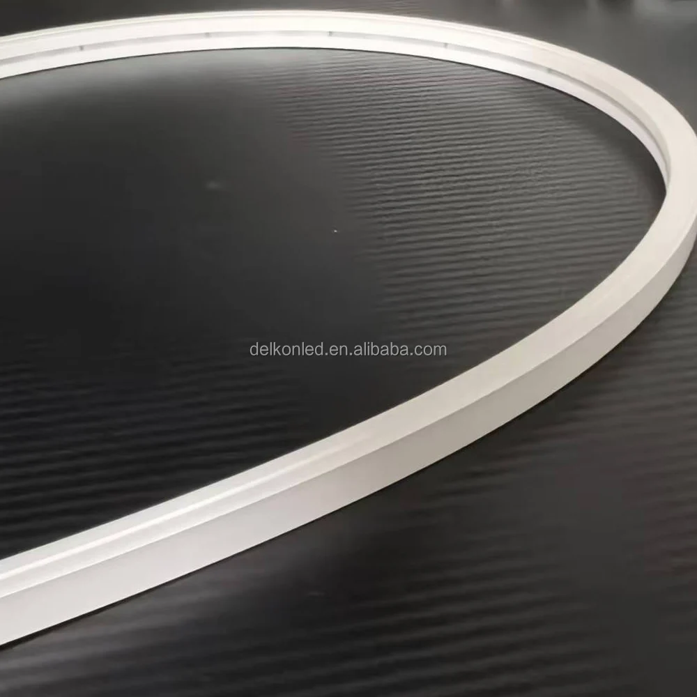 NF1010T Dotfree  CRI 90 Silicone Extruded Neon Strip Light IP67 Waterproof Topview Neon Flex 24V 10*10mm LED Neon Strip Light