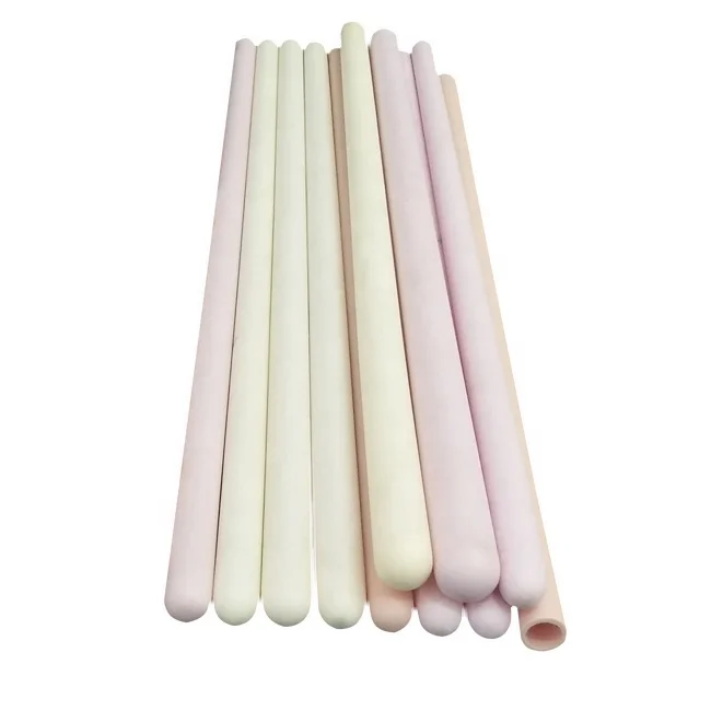 Thermocouple protection high alumina 99.5%  tube /  alumina ceramic tube