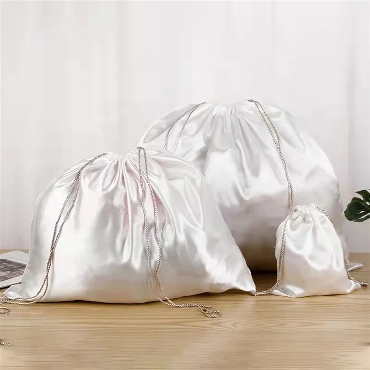 Chuanghua большие атласные мешки для пыли с шнурком Sacs en шелковистые 19x20 Пылезащитная сумка устойчивая