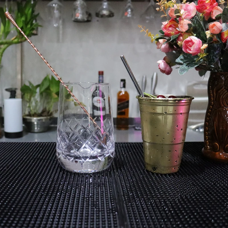 Custom Eco-Friendly Rose Gold Plated 304 Stainless Steel Drinking Cups Tumblers Cocktail Glasses for Restaurants