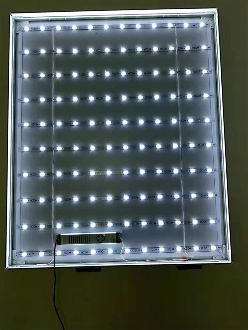 DC12V 24V Led bar light 12pcs smd3030 2835 led rigid strip back light bar for led light box