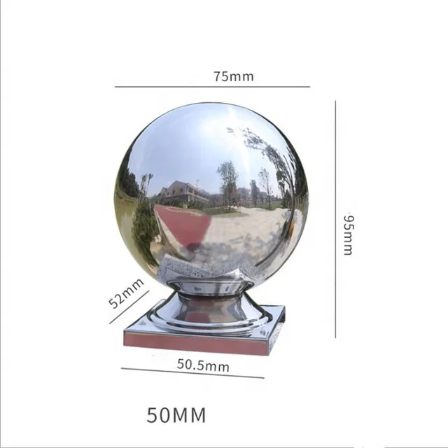 Wholesale Baluster fittings Stainless Steel Decoration handrail Hollow Ball