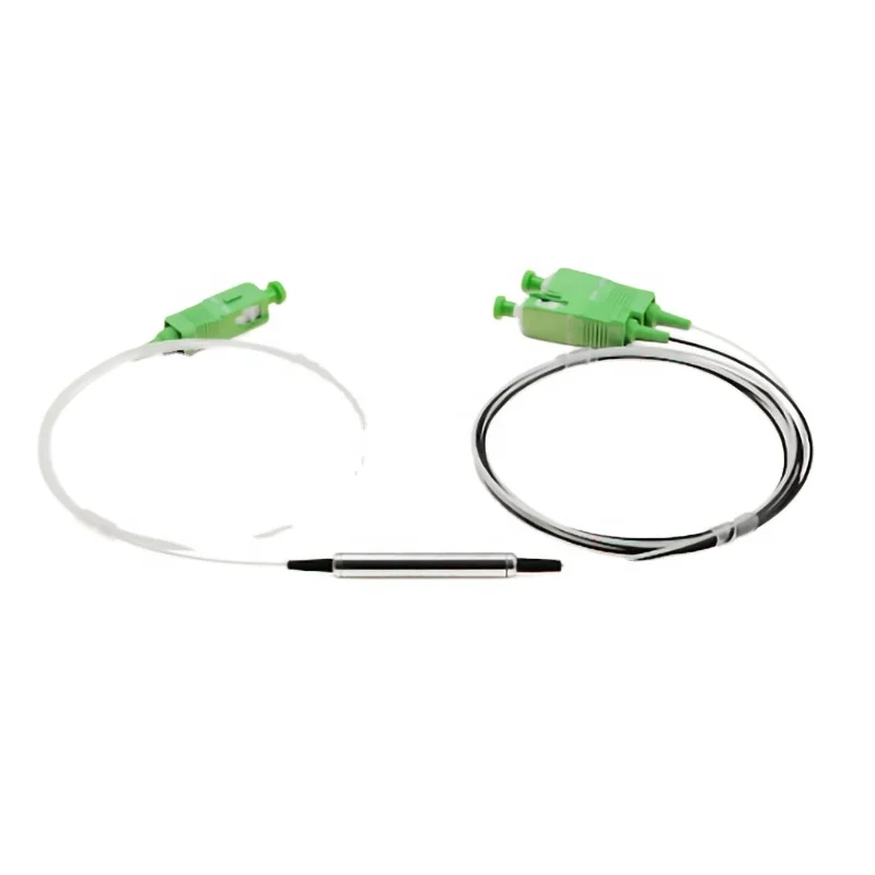 CATV 3 Ports Steel Tube Mini Optical WDM Multiplexer Filter 1310 1490 1550 1x2 FWDM