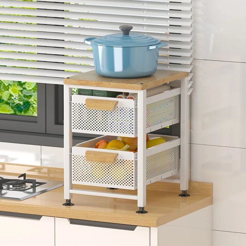 salon hand cart tool makeup case carts kitchen beauty hand manicure trolley wheels Fruit vegetable storage basket drawer