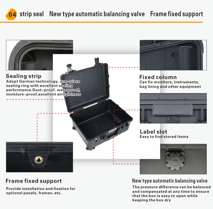 plano hard case estuche  impermeable  waterproof hard case