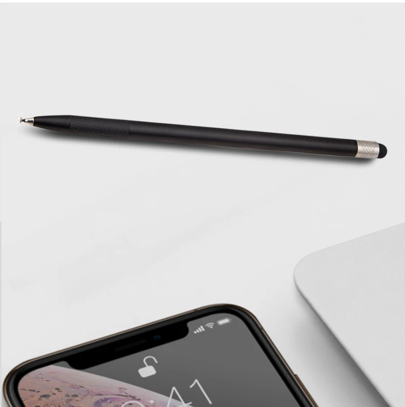Metal Touch Pen Smart Universal Active Drawing Pencil Touch Stylus Pen With Fine Tip Tablet Touch Pen