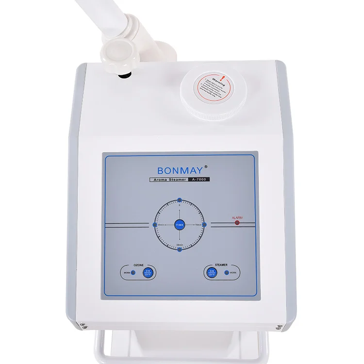 2021 hot selling factory direct beauty machine manufacturer facial steam warm vapor ozone with uv light metal