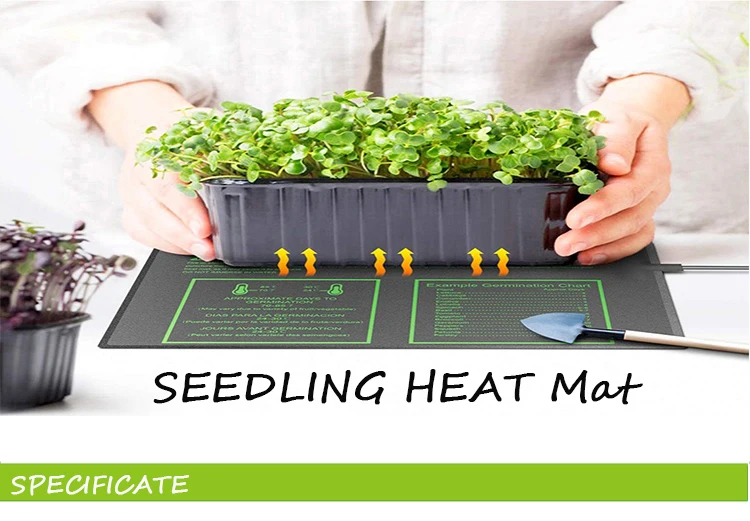 New Product Using a Germinate Seeds With Controller Seedling 10X2075 Upgrade Reptile Heat Mat
