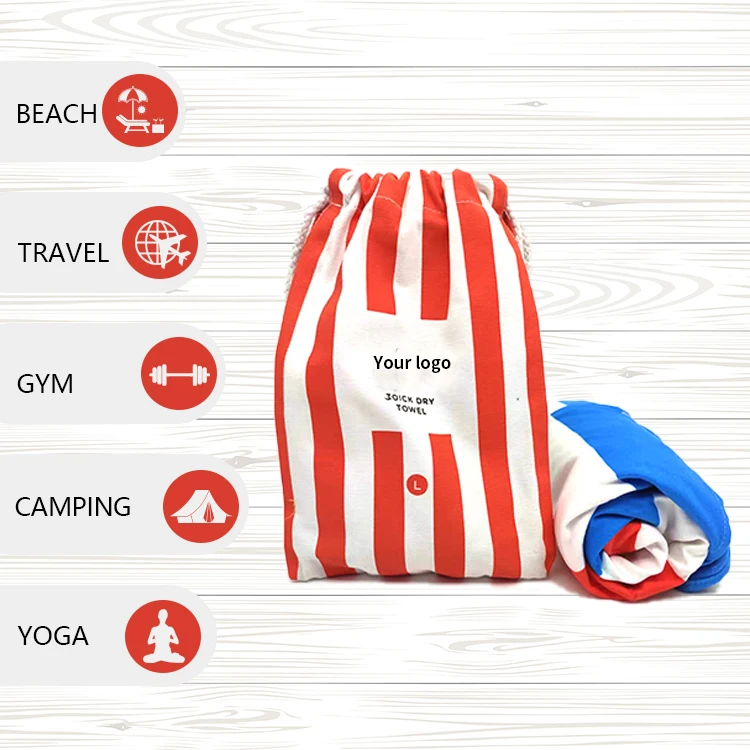 custom beach towels wholesale beach towels with logo custom print and bag light weight and quickly dry