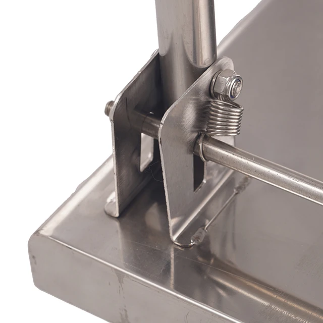 
Stainless Steel 350kg Fold Hand Heavy Duty Industrial Foldable Platform Truck Trolley 