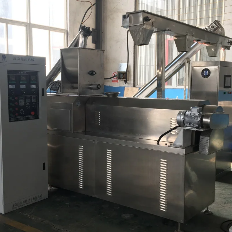 DSE70 dry type twin screw extruder machine for food machine and feed machine