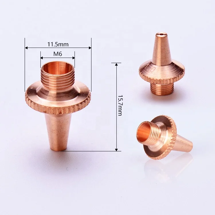 Pangolin D-M6 Single Layer Laser Nozzles for CNC Auto Manipulator Welding Equipment Fiber Cutting Machine Parts