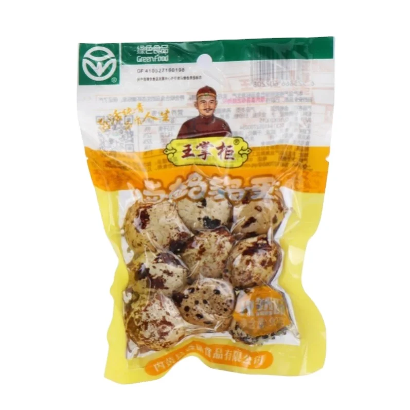 Vacuum packing office leisure snacks spicy quail eggs
