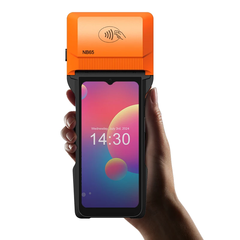 3 + 32 ГБ 6 5 дюймов все в одном Android 14 Nfc ридер термопринтер Noryox NB65 мобильный портативный Pos-терминал 64 бит