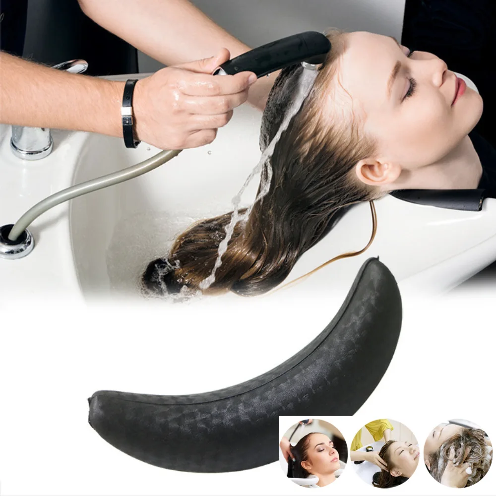 Wholesale Salon PVC Hairdressing Rest Cushion Neck Pillow Gripper Hair Spa Washing Sink Basin Tool Sponge Neck Pillow