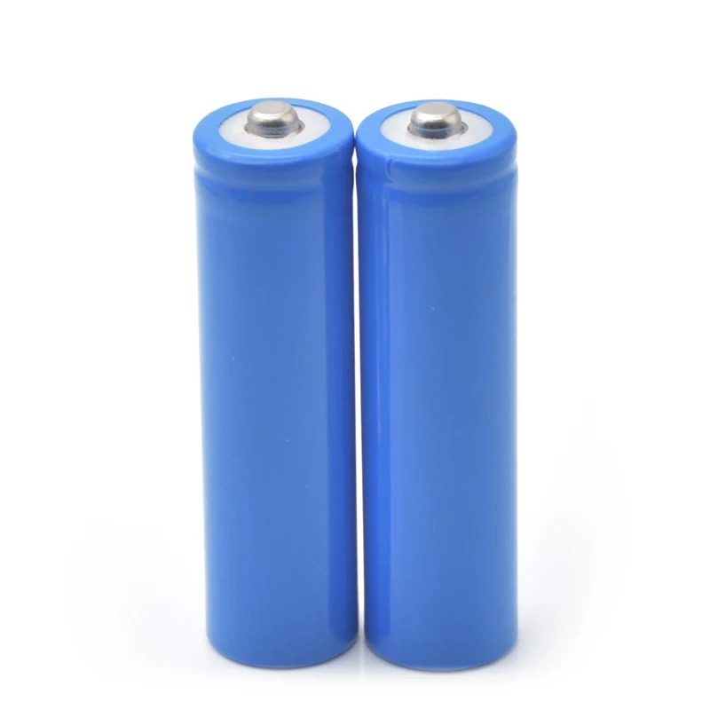 
18650 cylindrical lithium-ion battery 1200mah standard voltage 3.7v arrow blue leather environmentally chargeable battery 