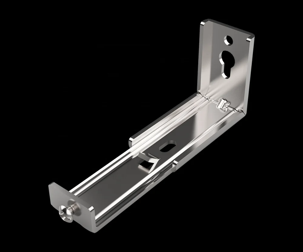 Wholesale curtain accessory curtain rods and rails holder wall bracket for vertical blind roman blind components